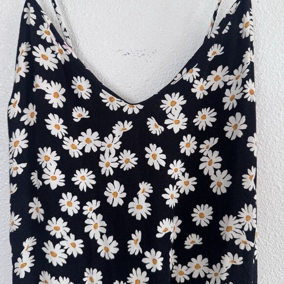 Reformation Daisy Print Floral Cross Strap Dress Womens 10 - Picture 3 of 8